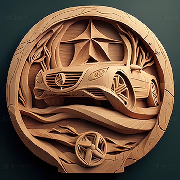 3D model Mercedes Benz CLC (STL)